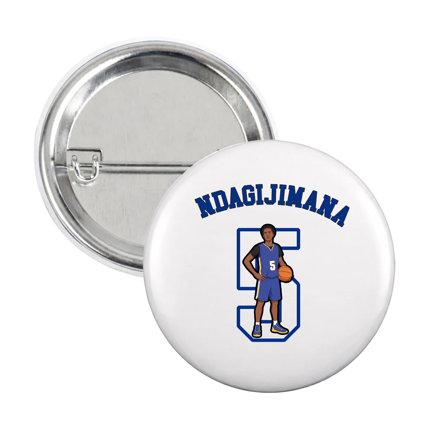 Game Day Button — Shirsey Arch in White