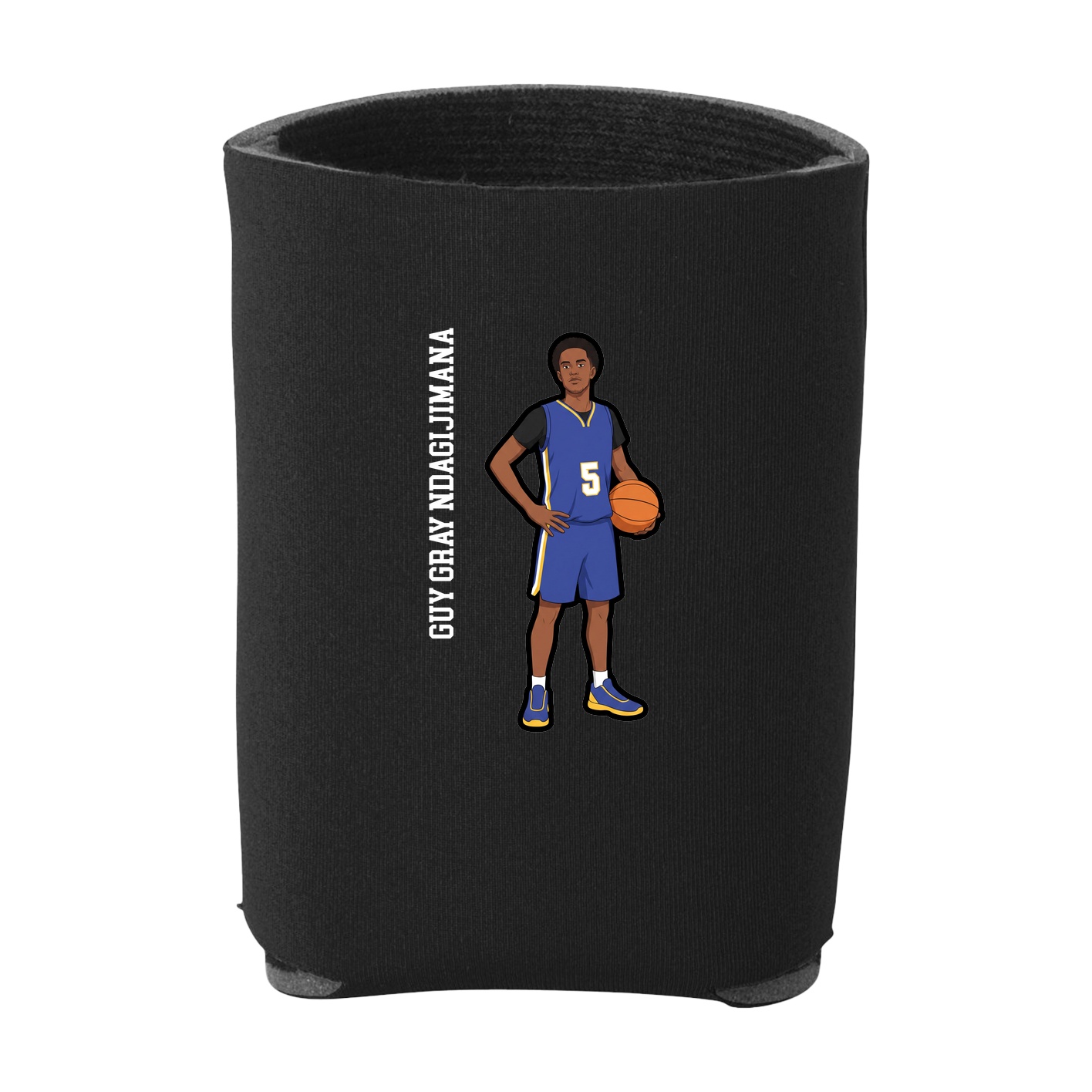 Can Holder — Name Vertical in Black