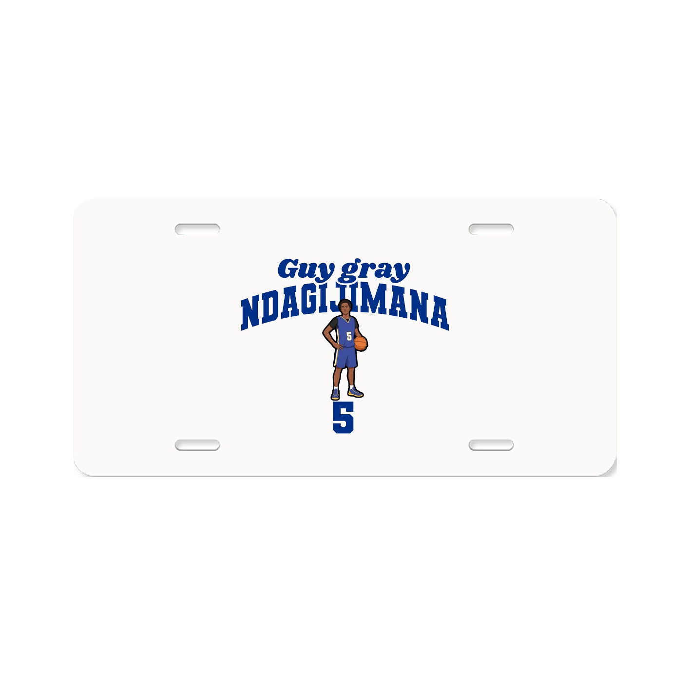 License Plate — Signature Arch in Classic