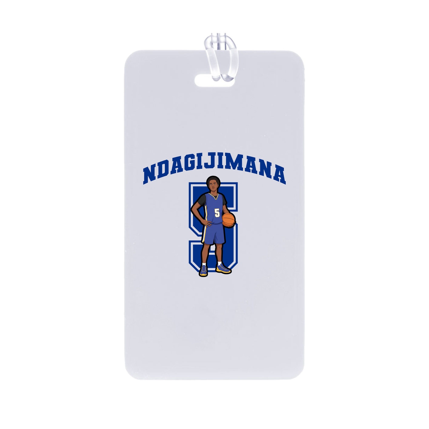 Bag Tag — Number in Classic