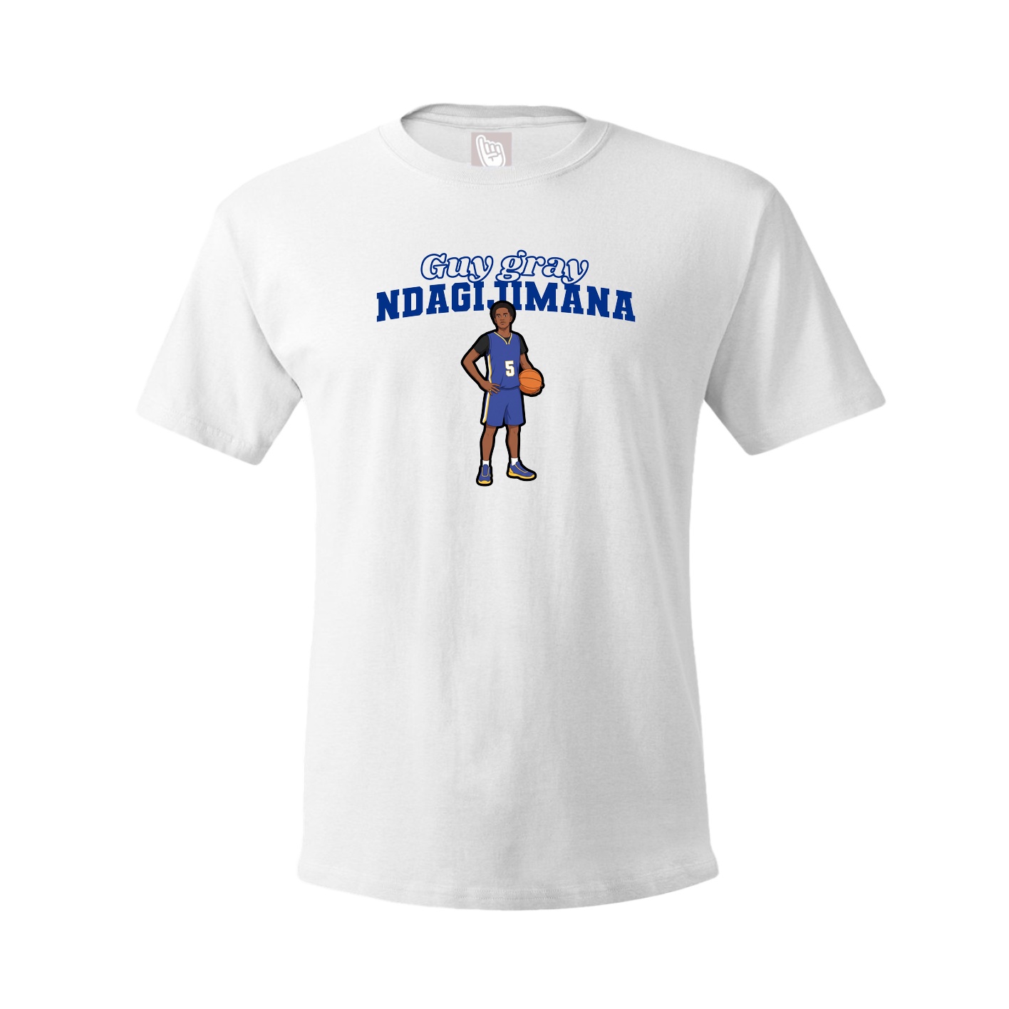 Tee — Name Arch in White