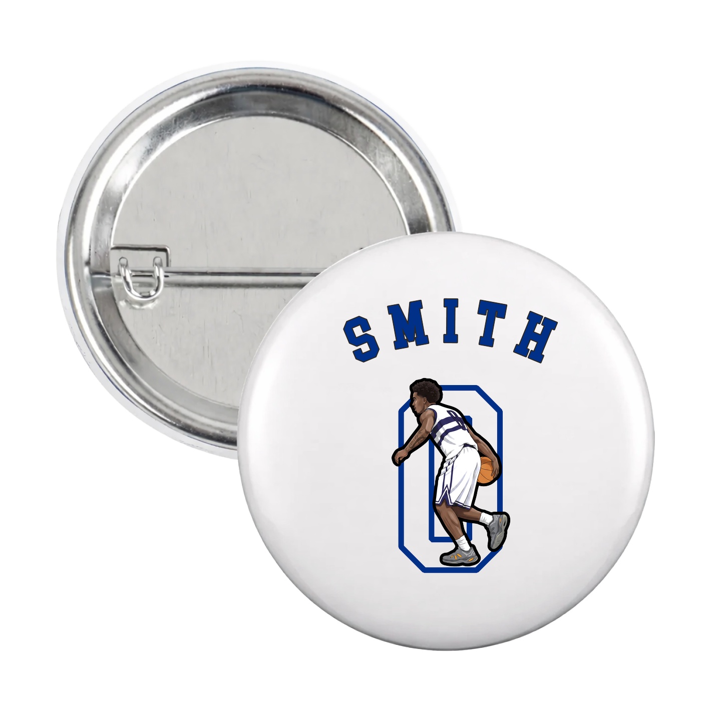 Game Day Button — Shirsey Arch in White