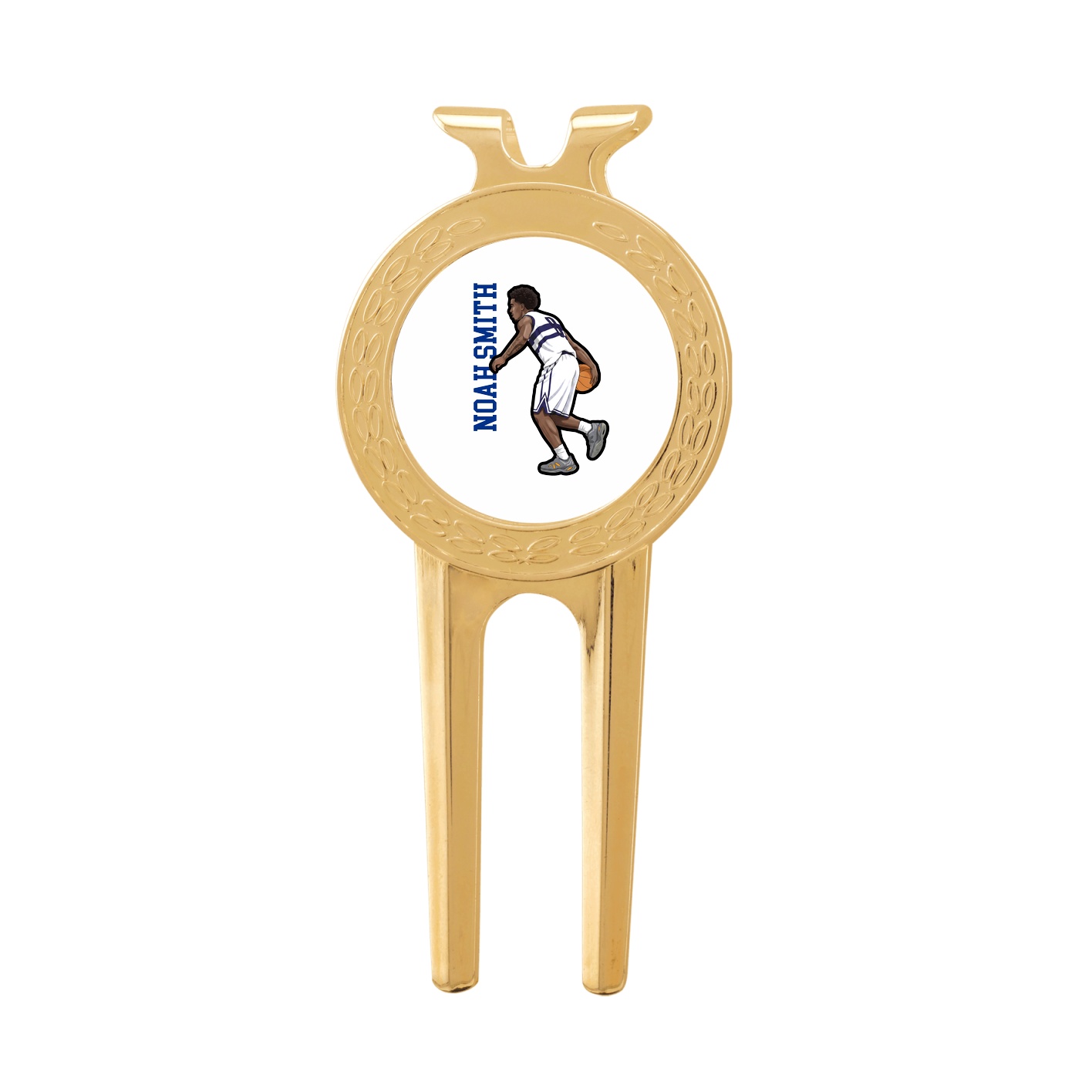 Divot Tool with Ball Marker — Name Vertical in Classic