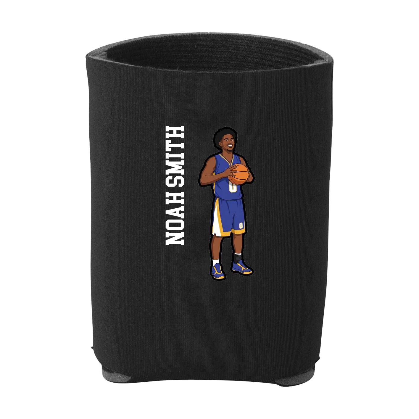 Can Holder — Name Vertical in Black