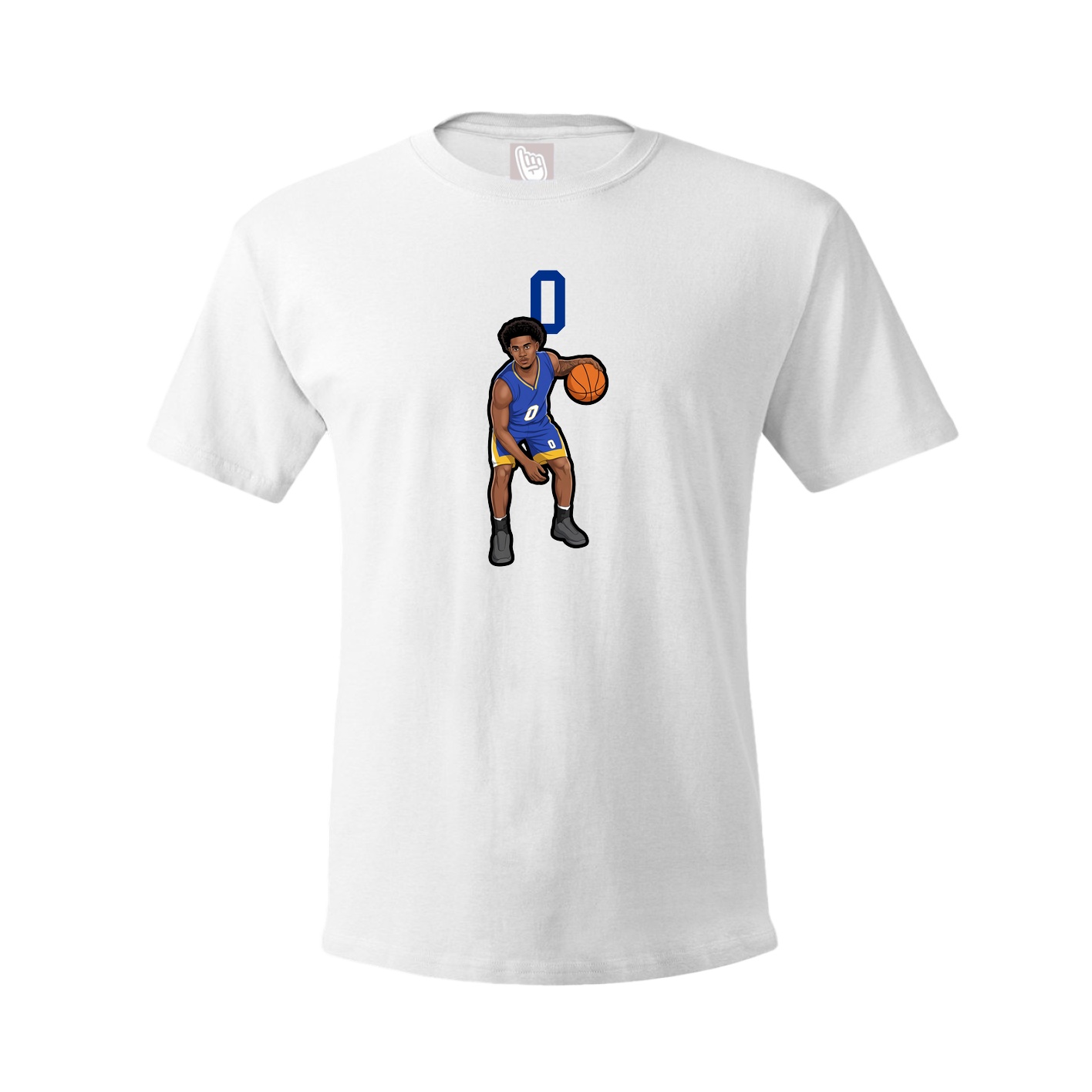 Tee — Number Top in White