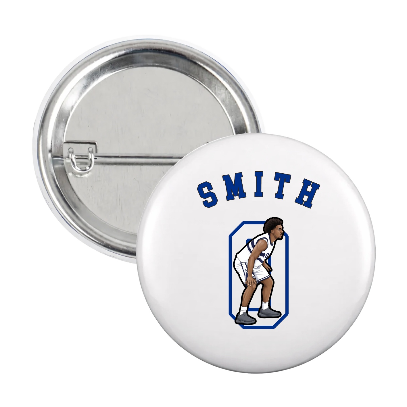 Game Day Button — Shirsey Arch in White
