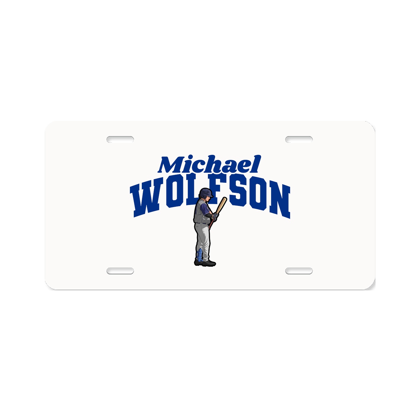 License Plate — Signature Arch in Classic