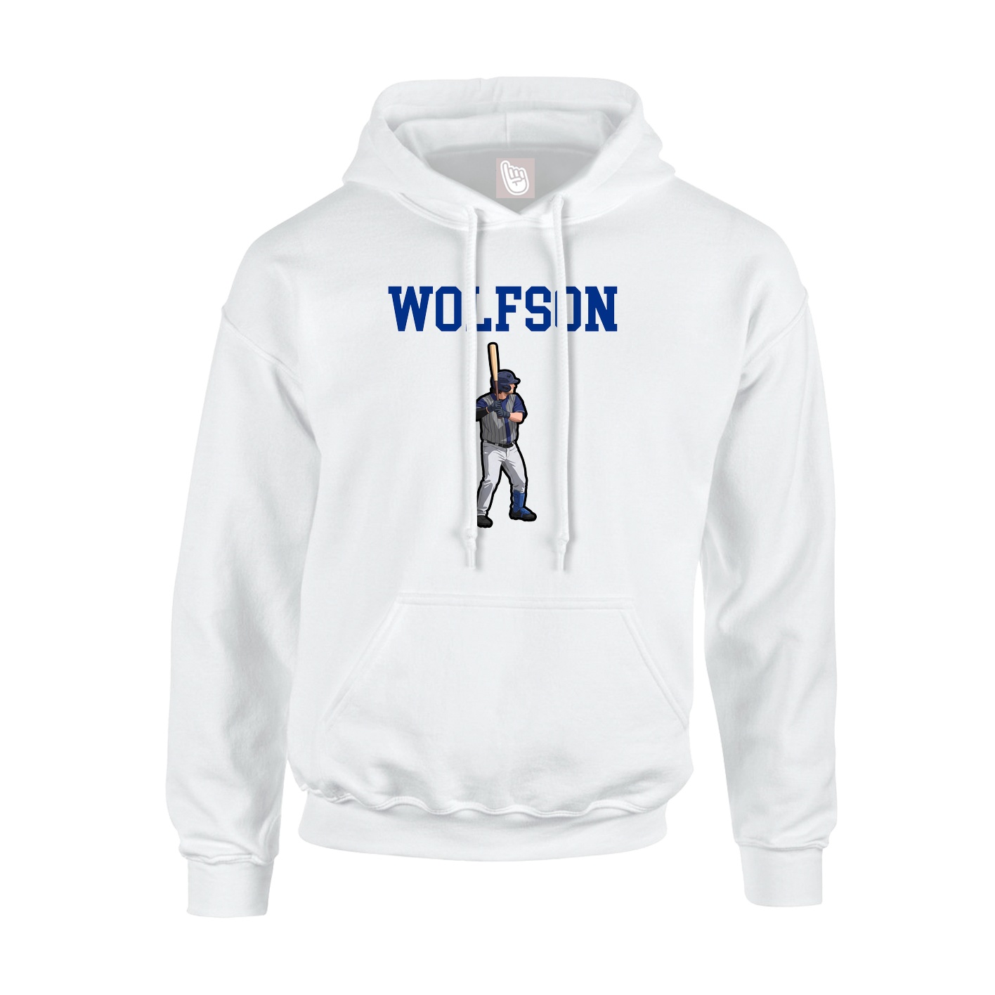 Youth Hoodie — Shirsey in White