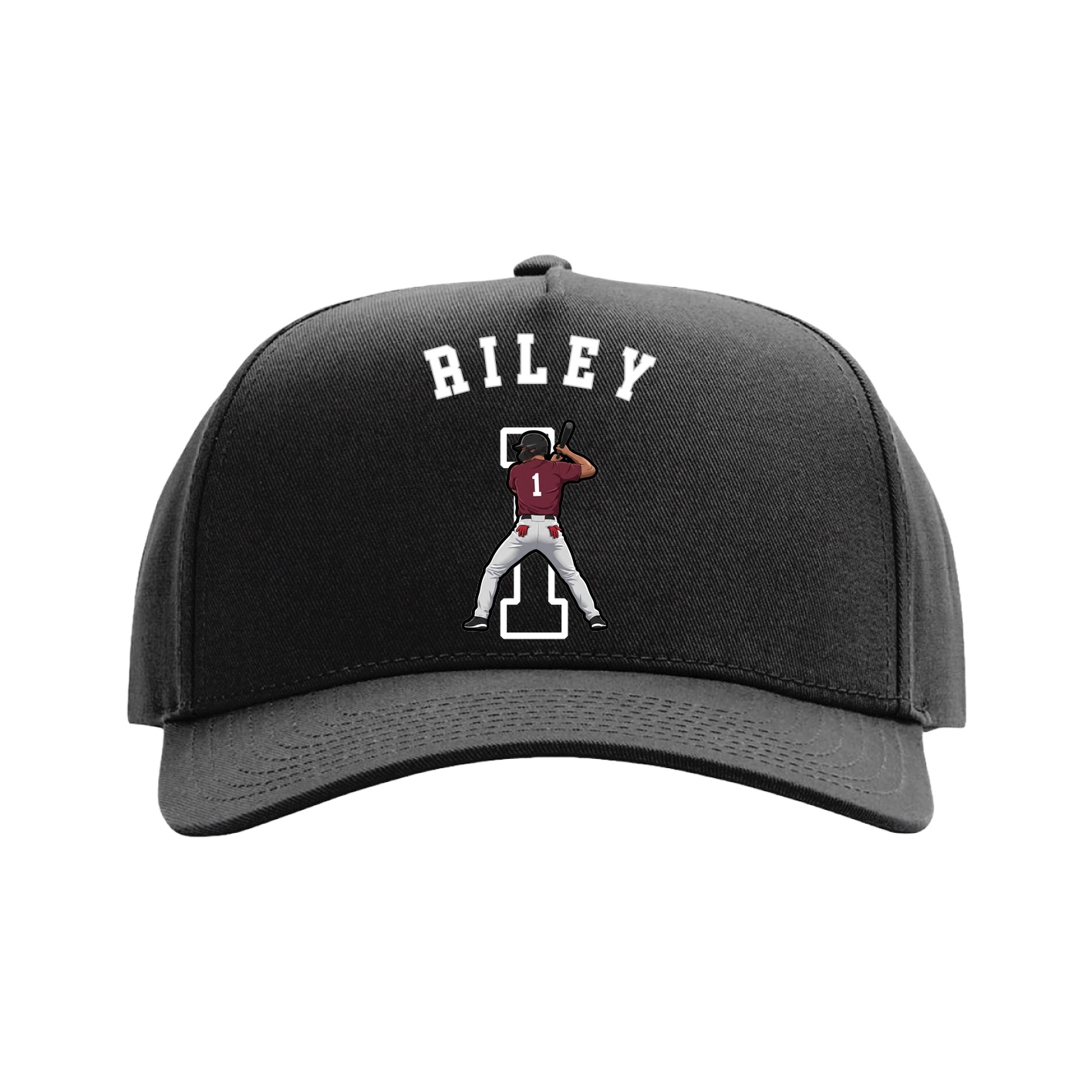 Full Fabric Five-Panel Champ Cap