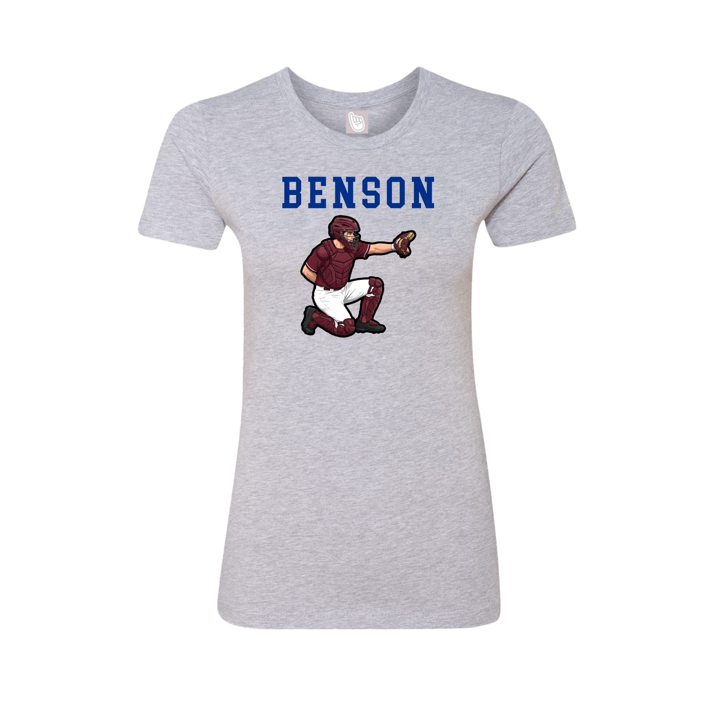 Fitted Women's Tee — Shirsey in Grey