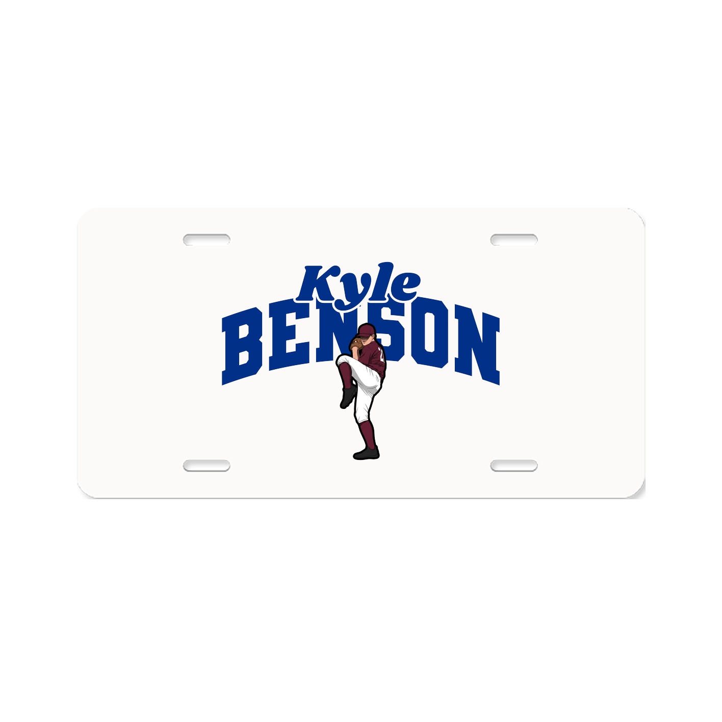 License Plate — Signature Arch in Classic