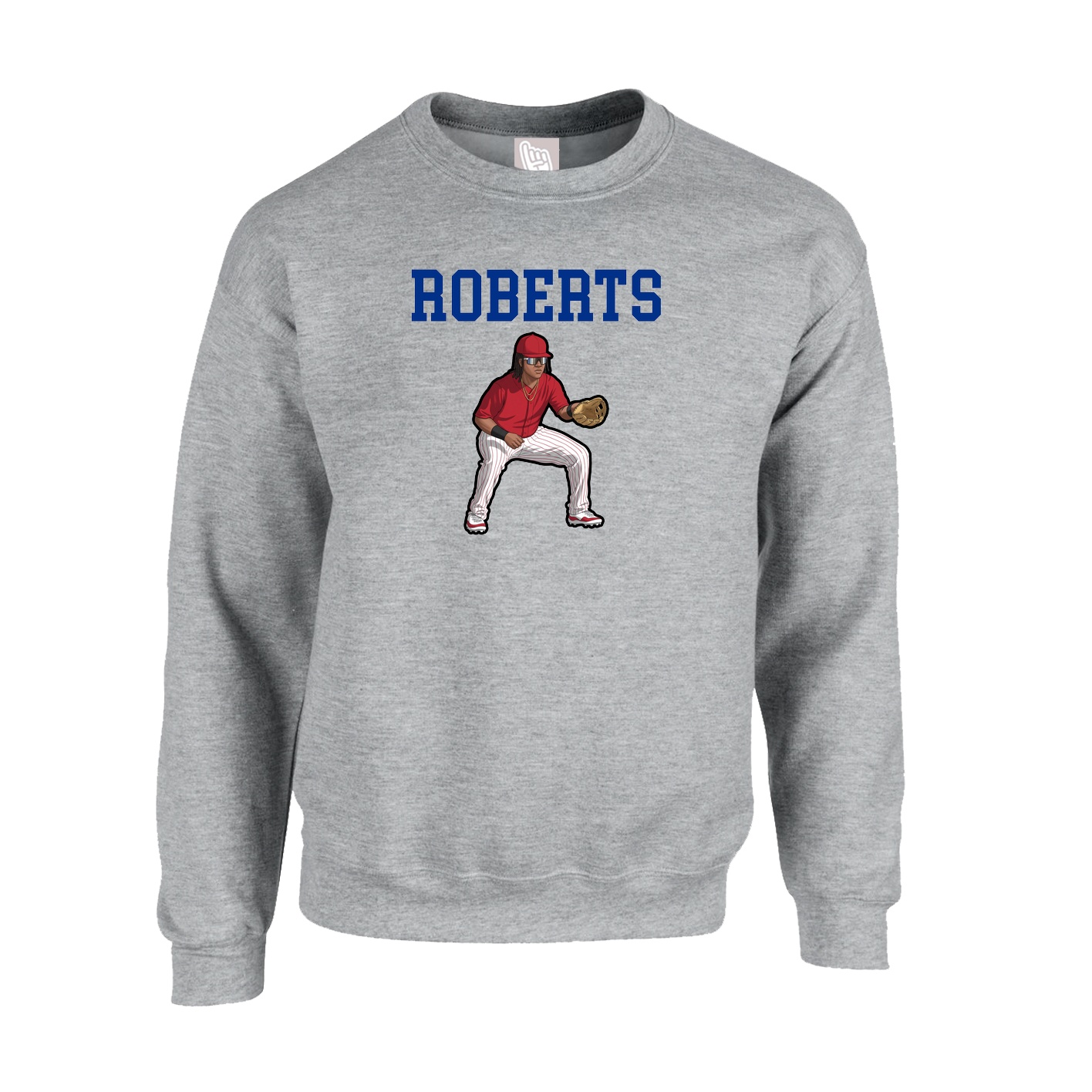 Fleece Crew — Shirsey in Grey
