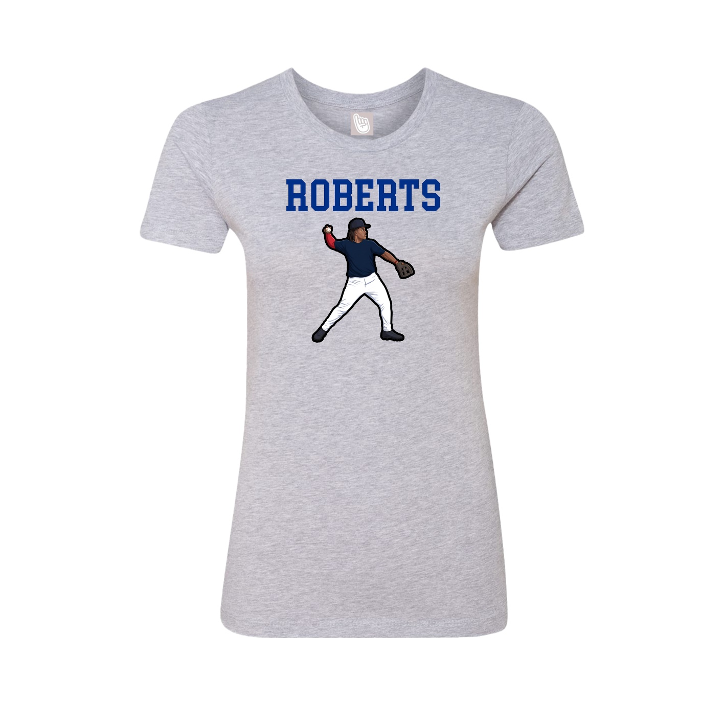 Fitted Women's Tee — Shirsey in Grey