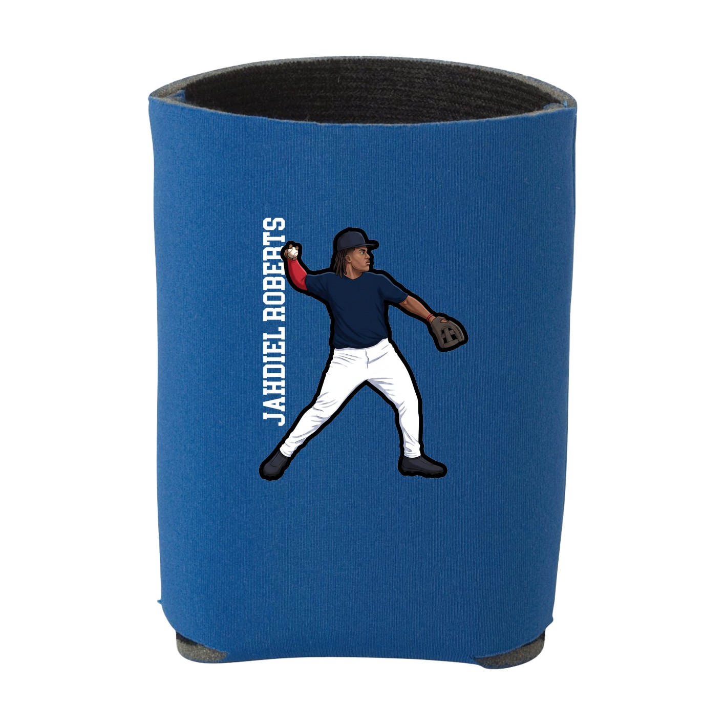 Can Holder — Name Vertical in Royal