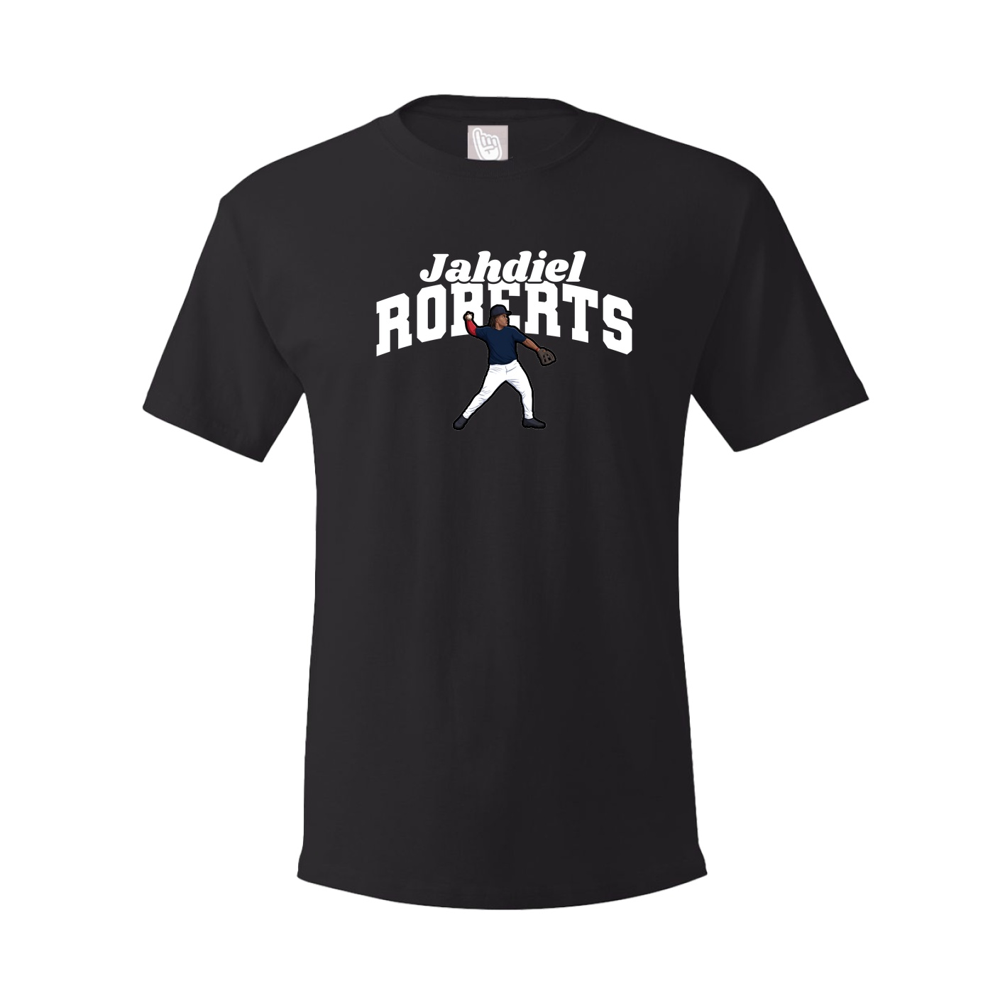 Youth Tee — Signature Arch in Black