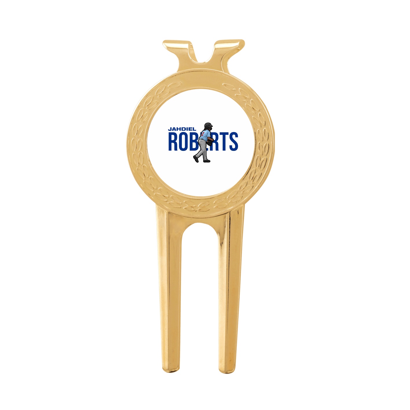 Divot Tool with Ball Marker — Player Name in Classic