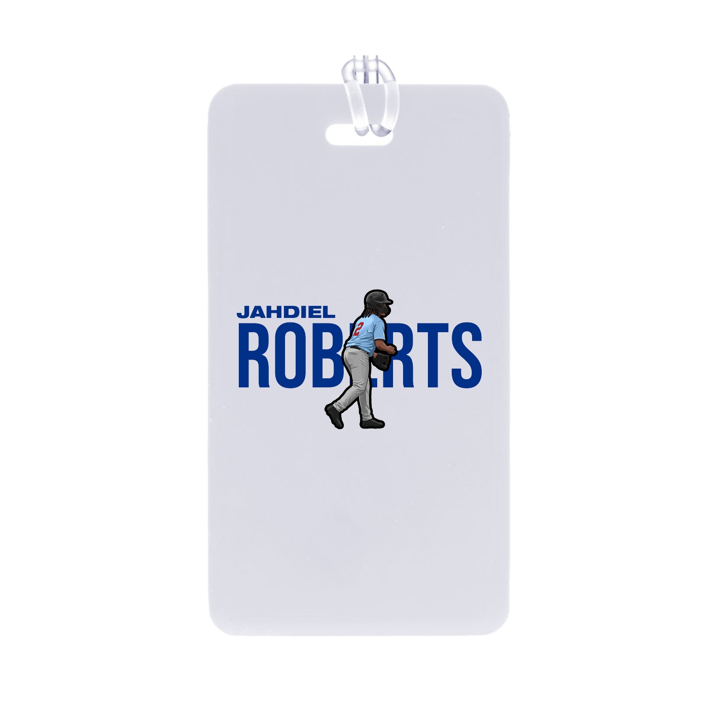 Bag Tag — Player Name in Classic