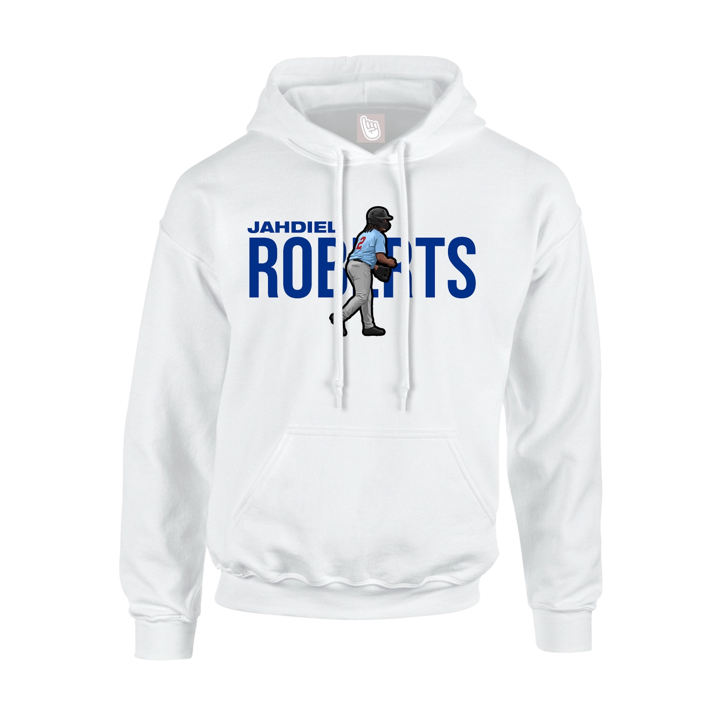 Hoodie — Player Name in White