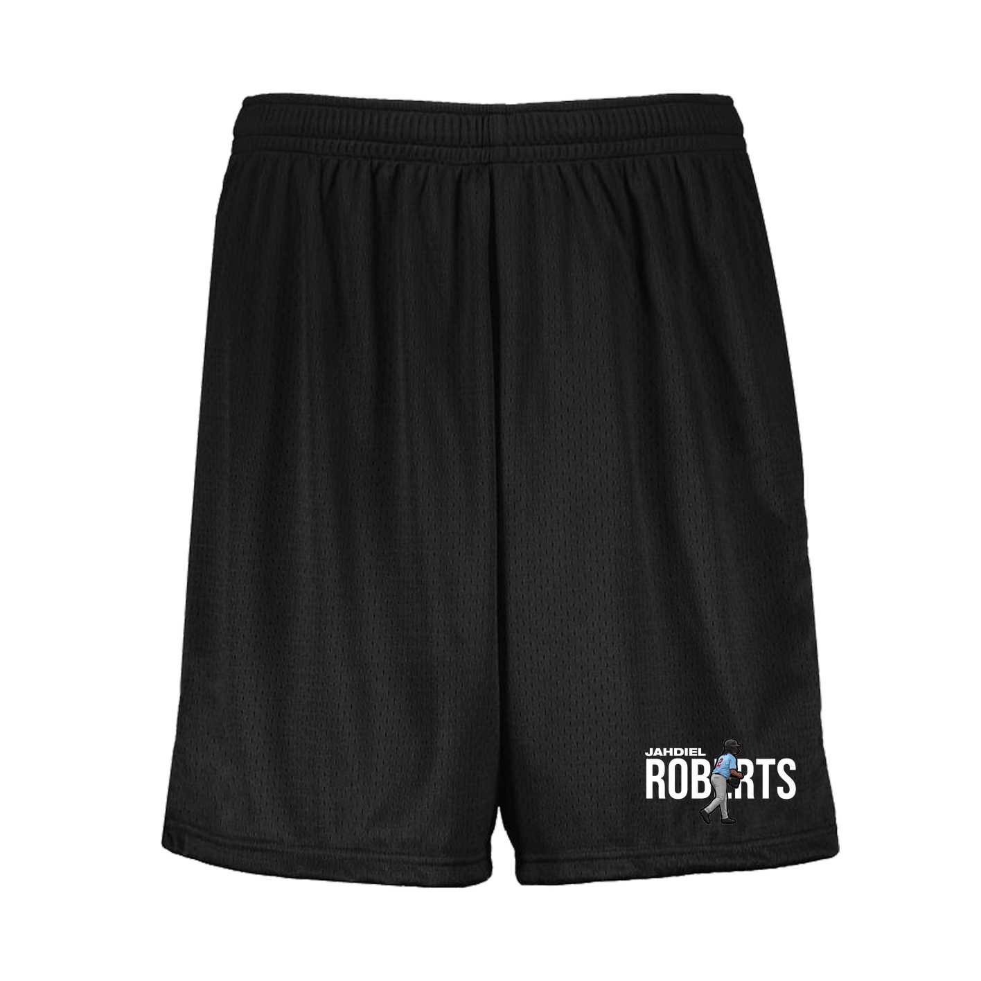 Shorts — Player Name in Black
