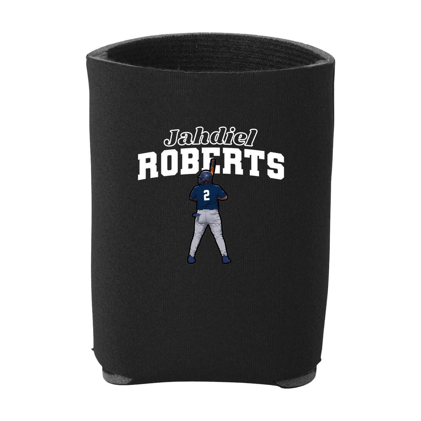 Can Holder — Name Arch in Black