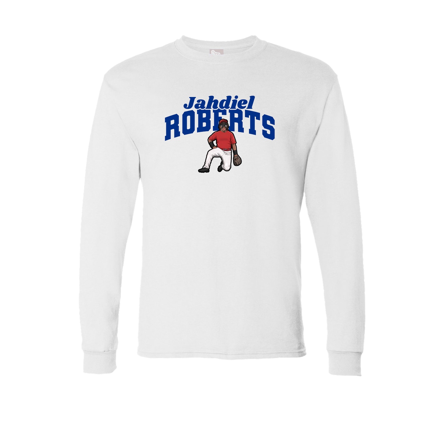 Long Sleeve Tee — Signature Arch in White