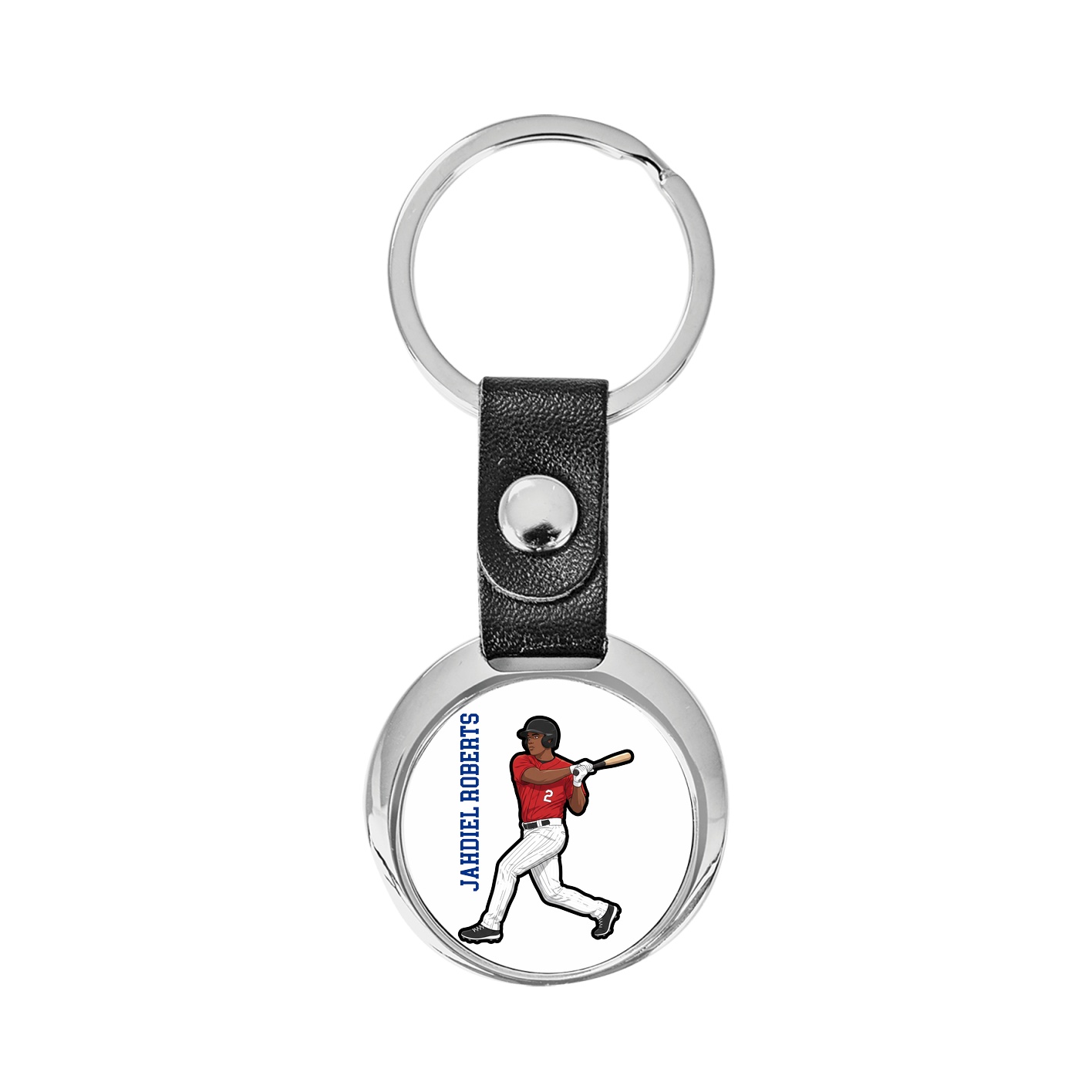 Key Chain — Name Vertical in Classic