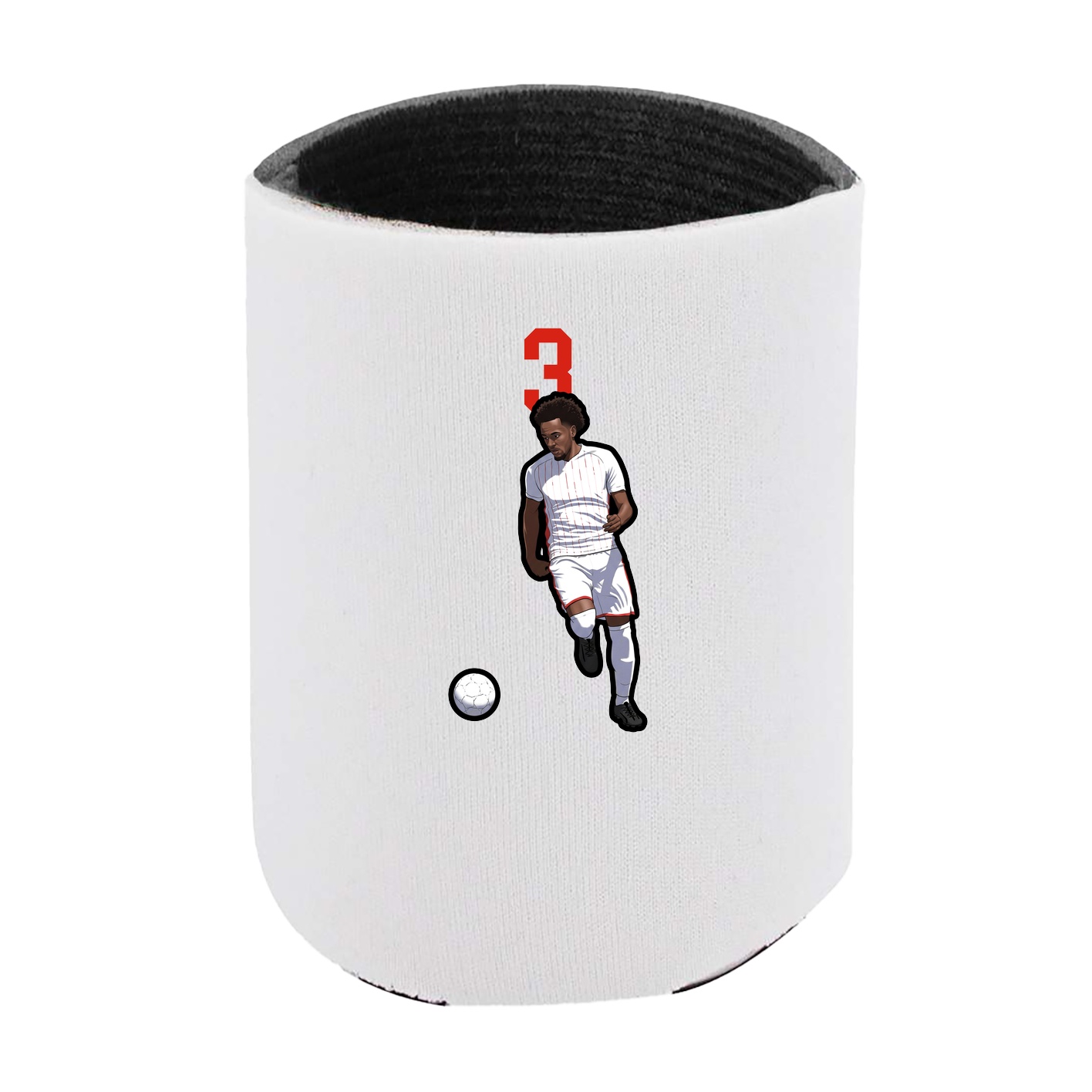 Can Holder — Number Top in White