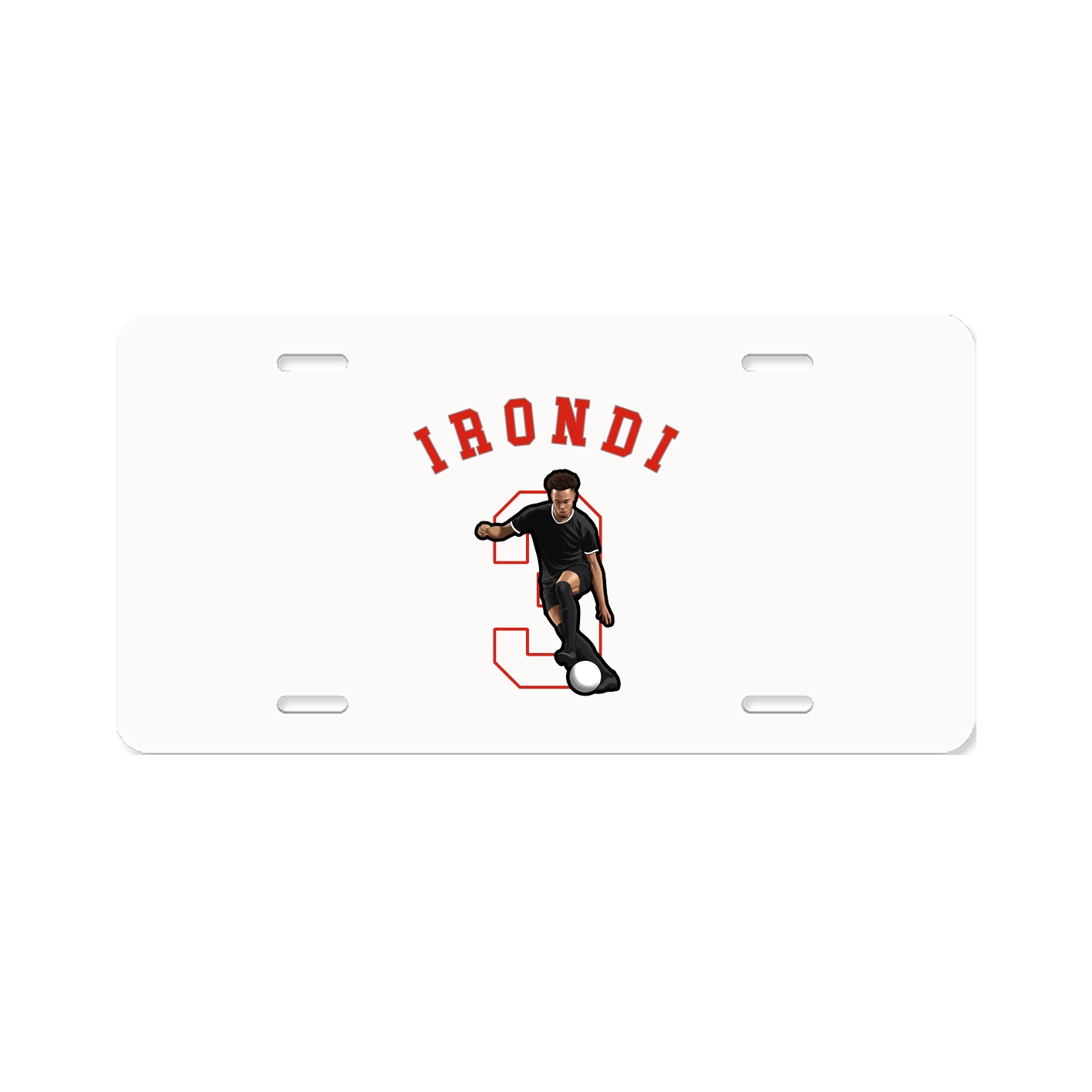 License Plate — Shirsey Arch in Classic