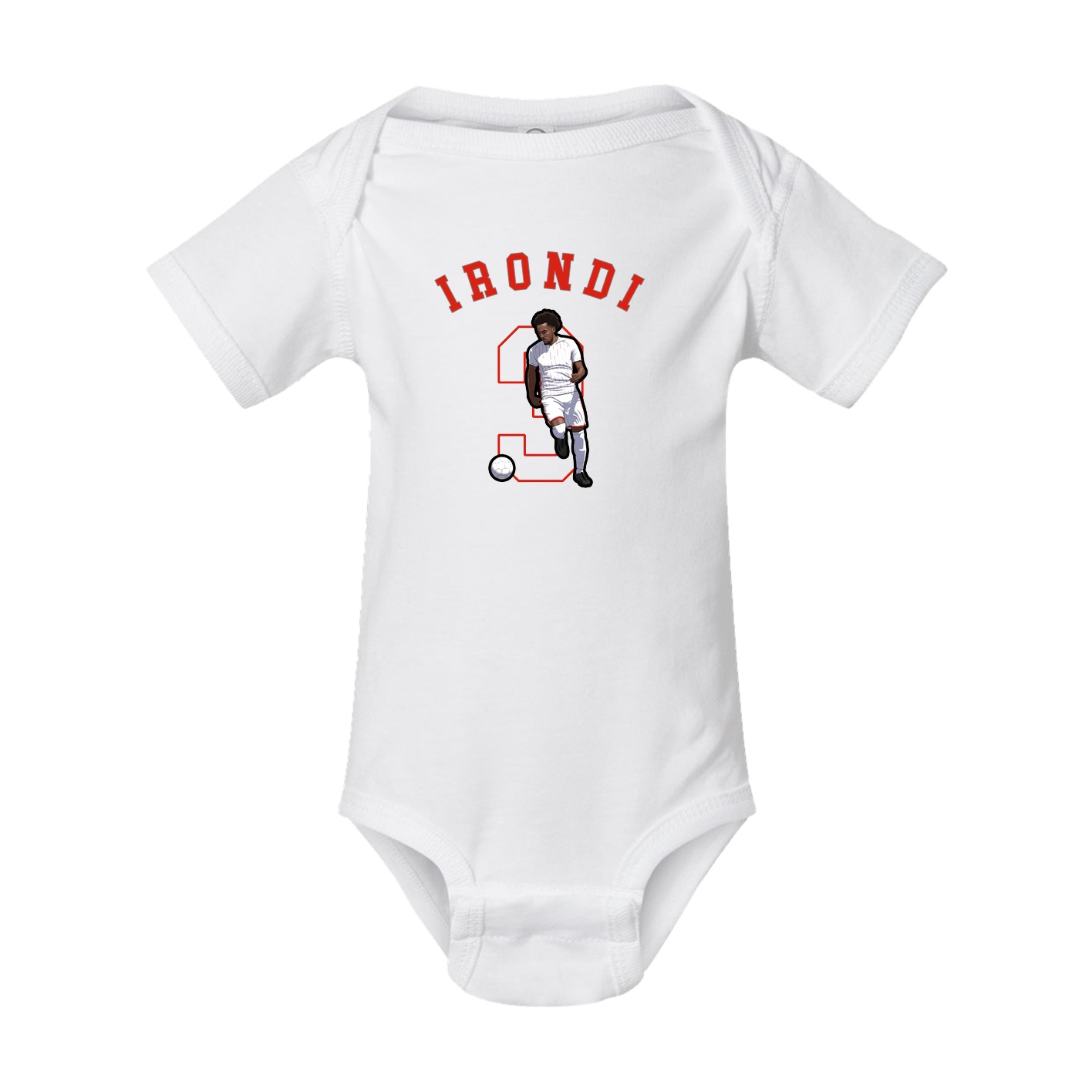 Baby Onesie — Shirsey Arch in White