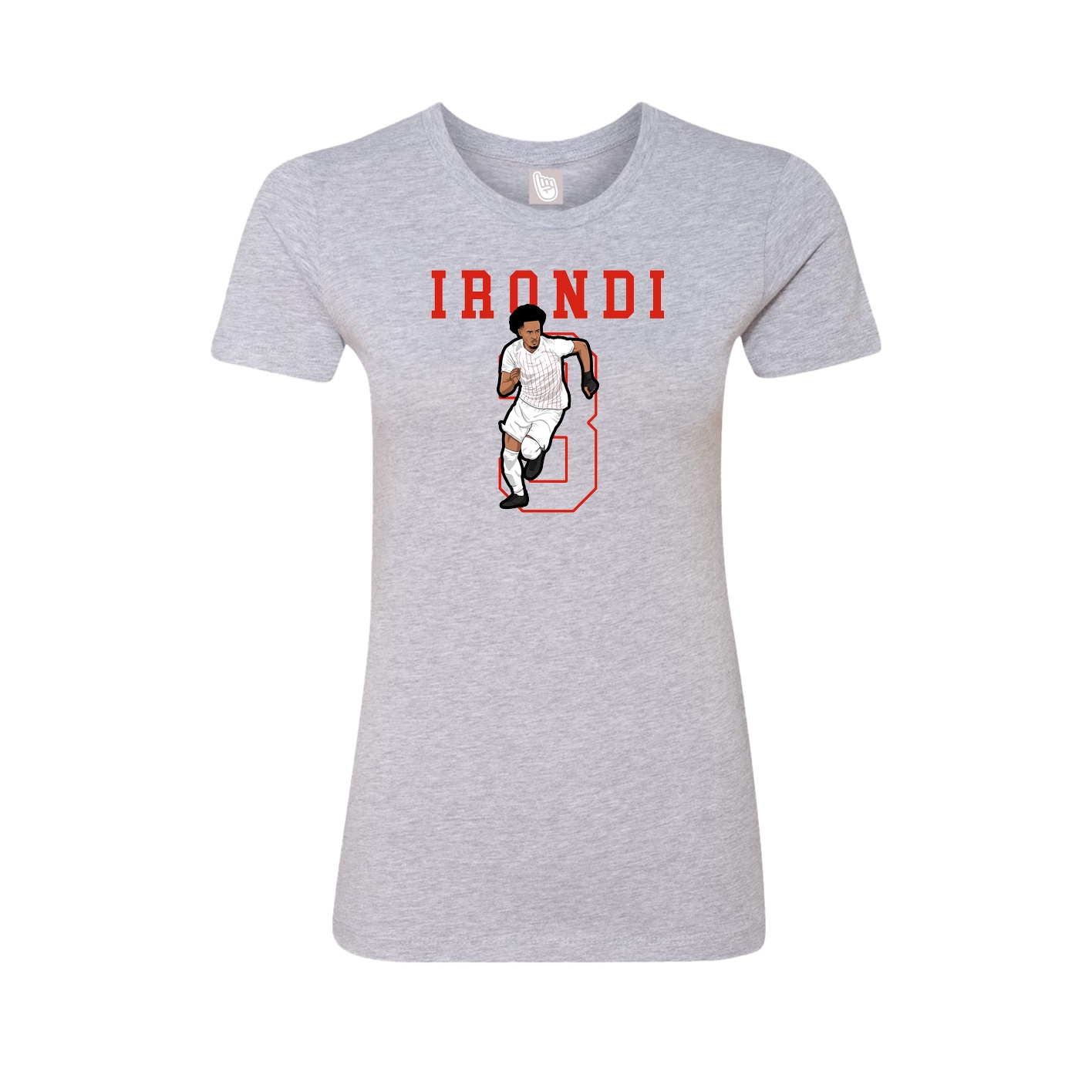 Fitted Women's Tee — Shirsey in Grey