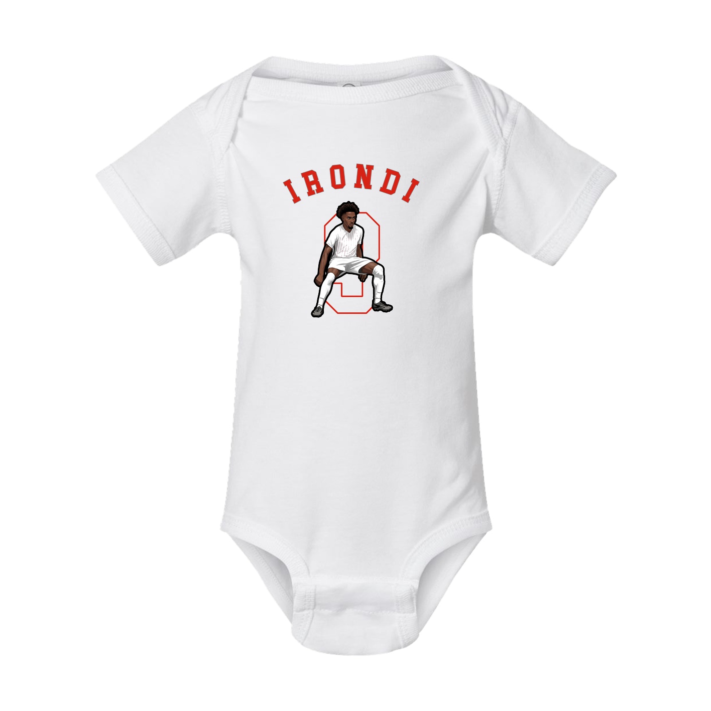 Baby Onesie — Shirsey Arch in White
