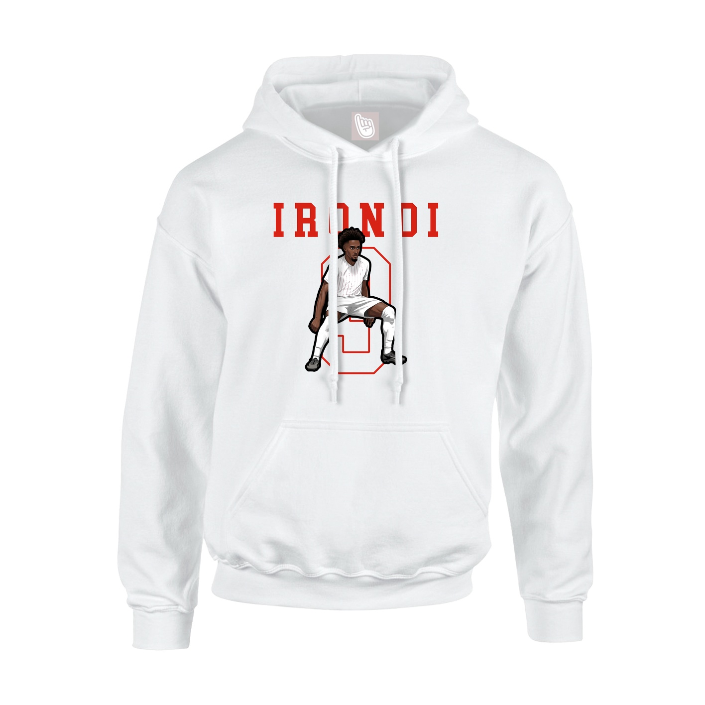 Hoodie — Shirsey in White