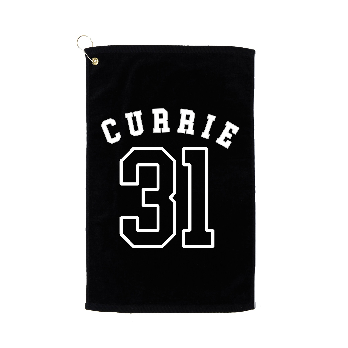 Golf Towel — Shirsey Arch in Black