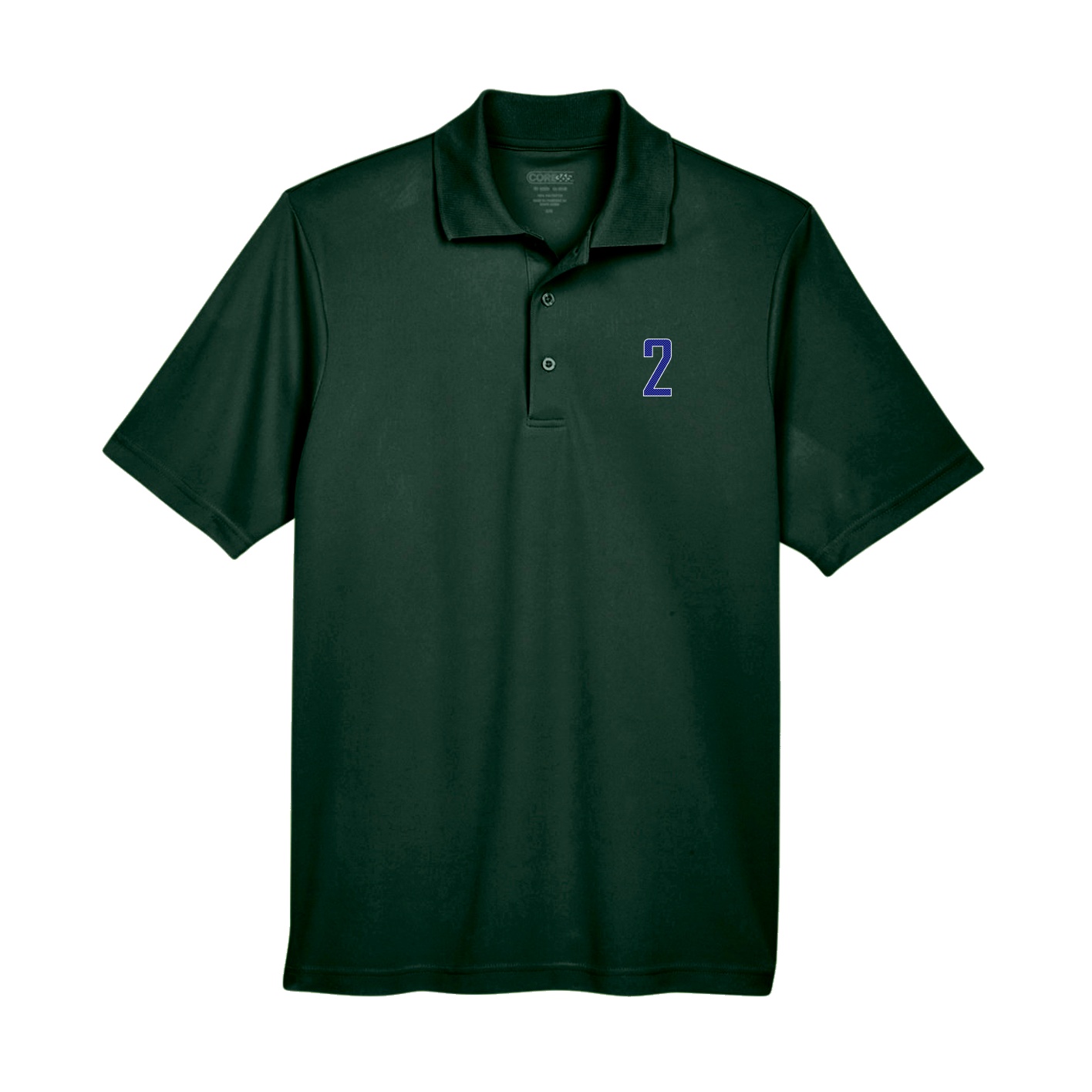 Performance Polo — Front Shirsy in Green