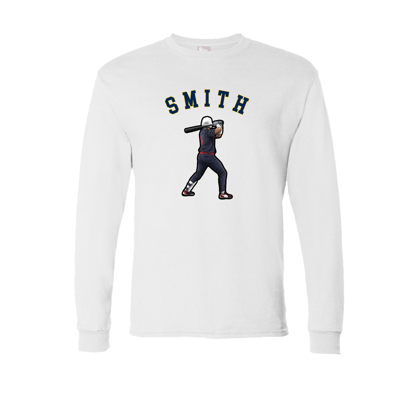 Long Sleeve Tee — Shirsey Arch in White