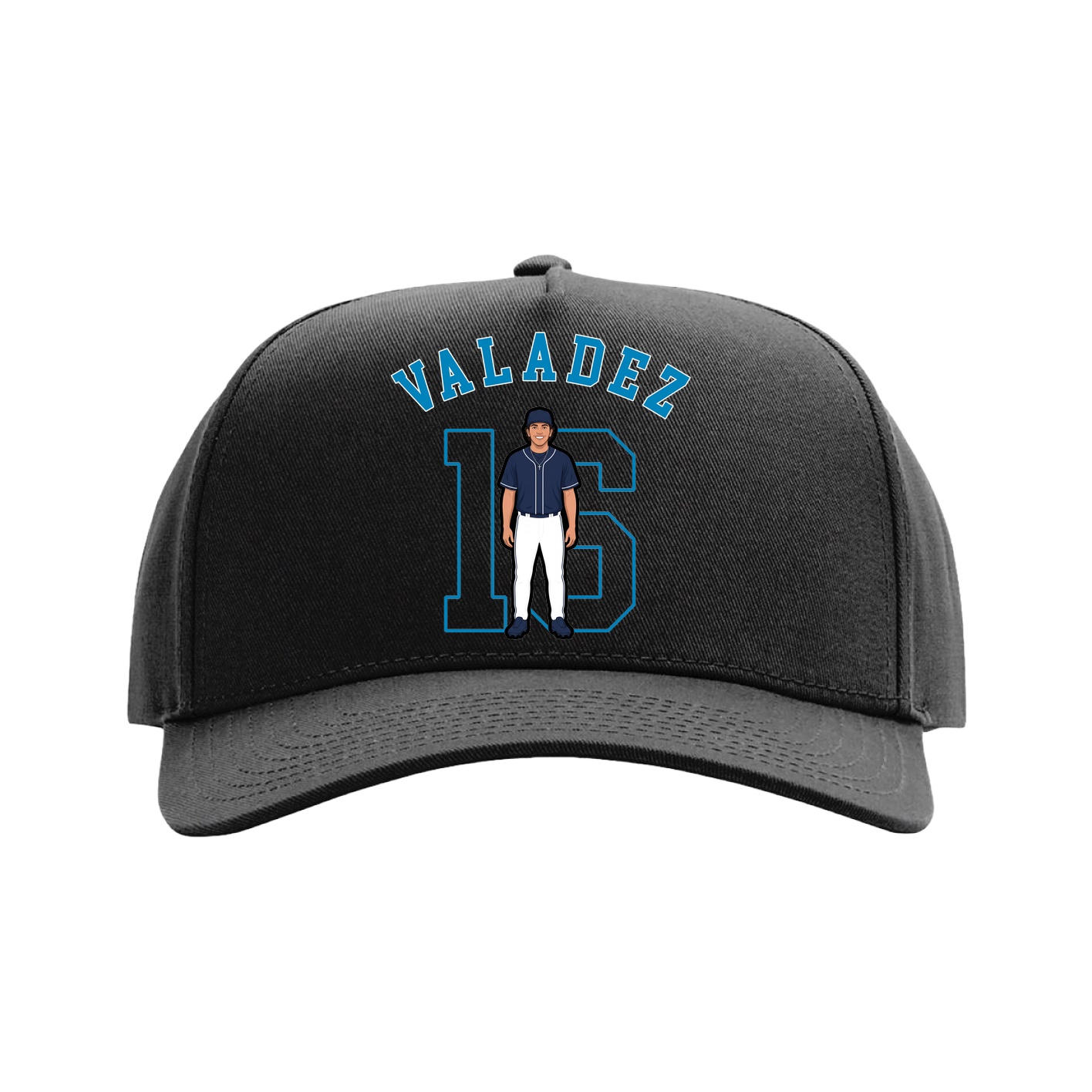 Full Fabric Five-Panel Champ Cap