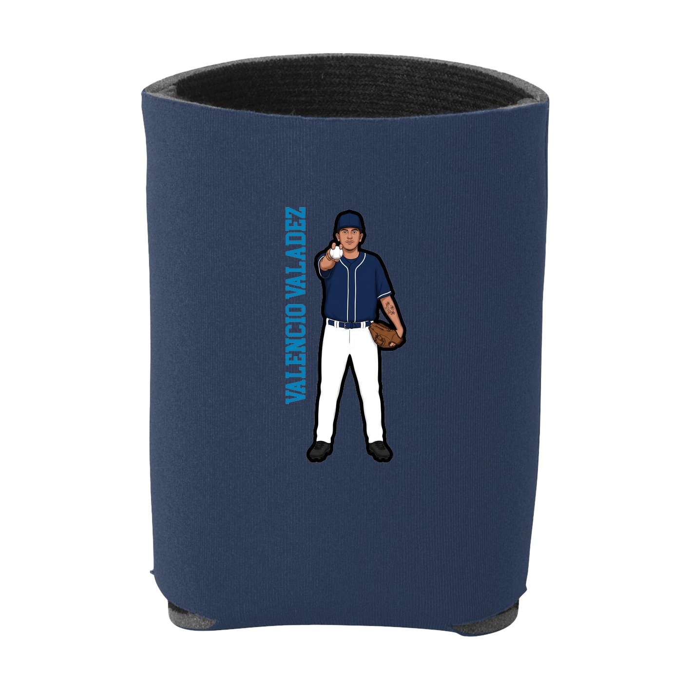 Can Holder — Name Vertical in Navy