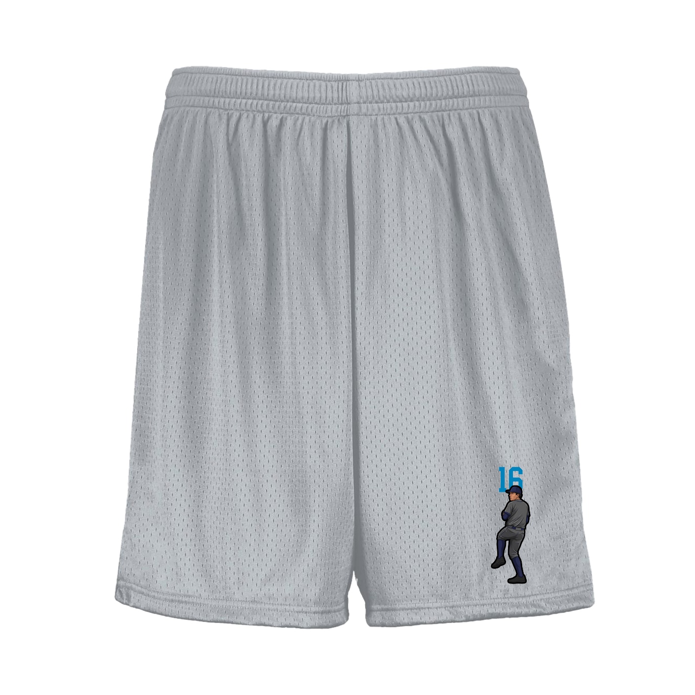 Shorts — Number Top in Silver