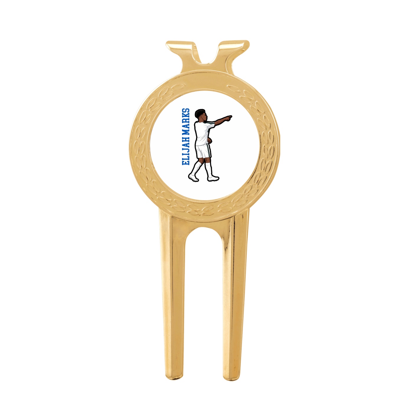 Divot Tool with Ball Marker — Name Vertical in Classic