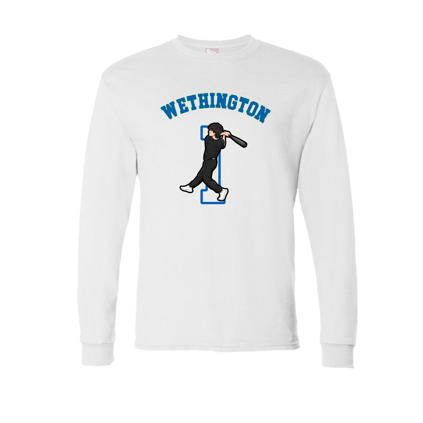 Long Sleeve Tee — Shirsey Arch in White
