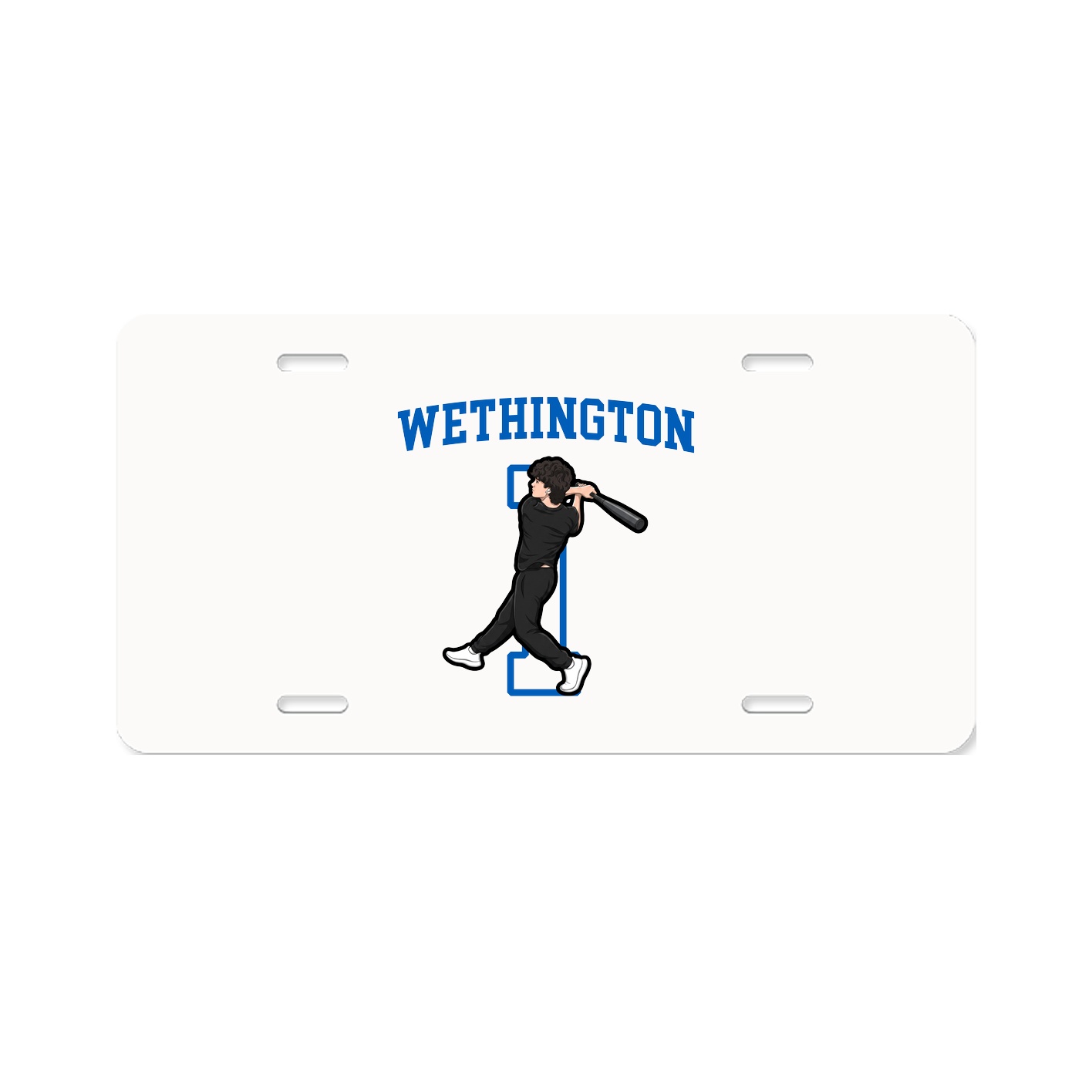 Aluminum License Plate