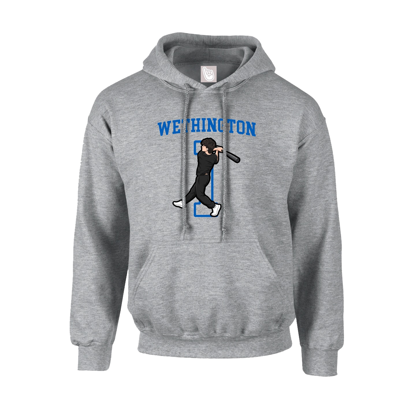 Hoodie — Shirsey in Grey