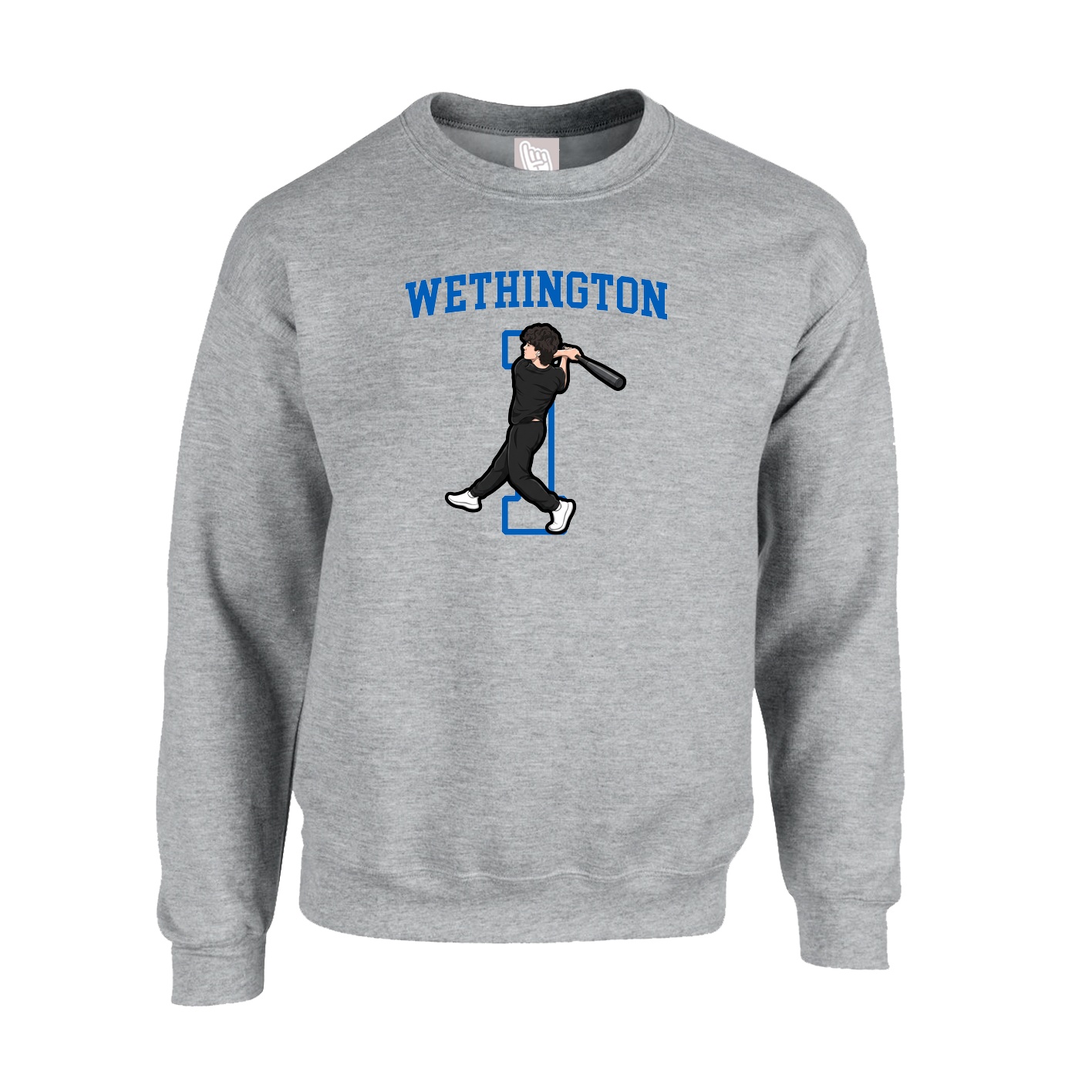 Fleece Crew — Shirsey in Grey