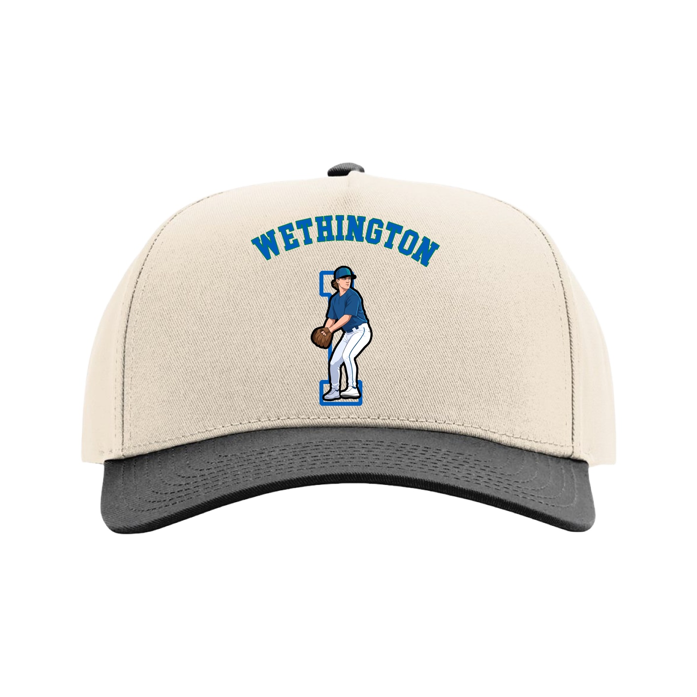 Full Fabric Five-Panel Champ Cap