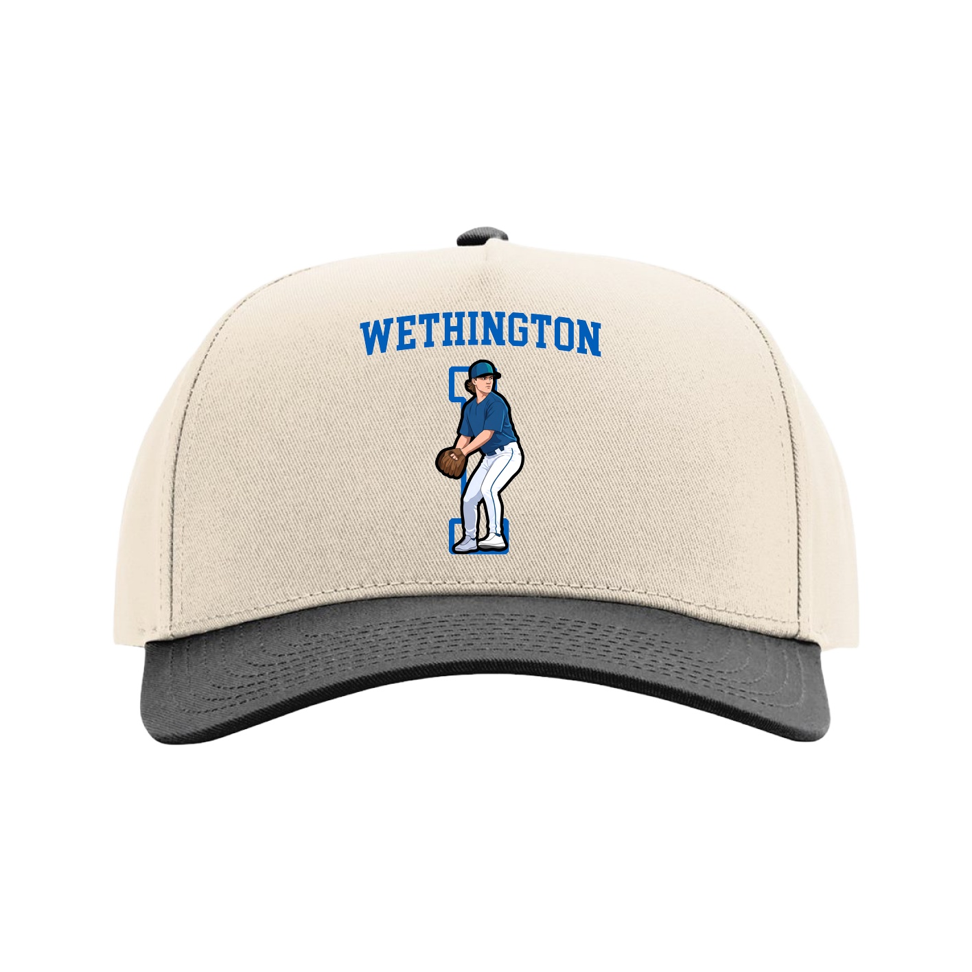 Full Fabric Five-Panel Champ Cap
