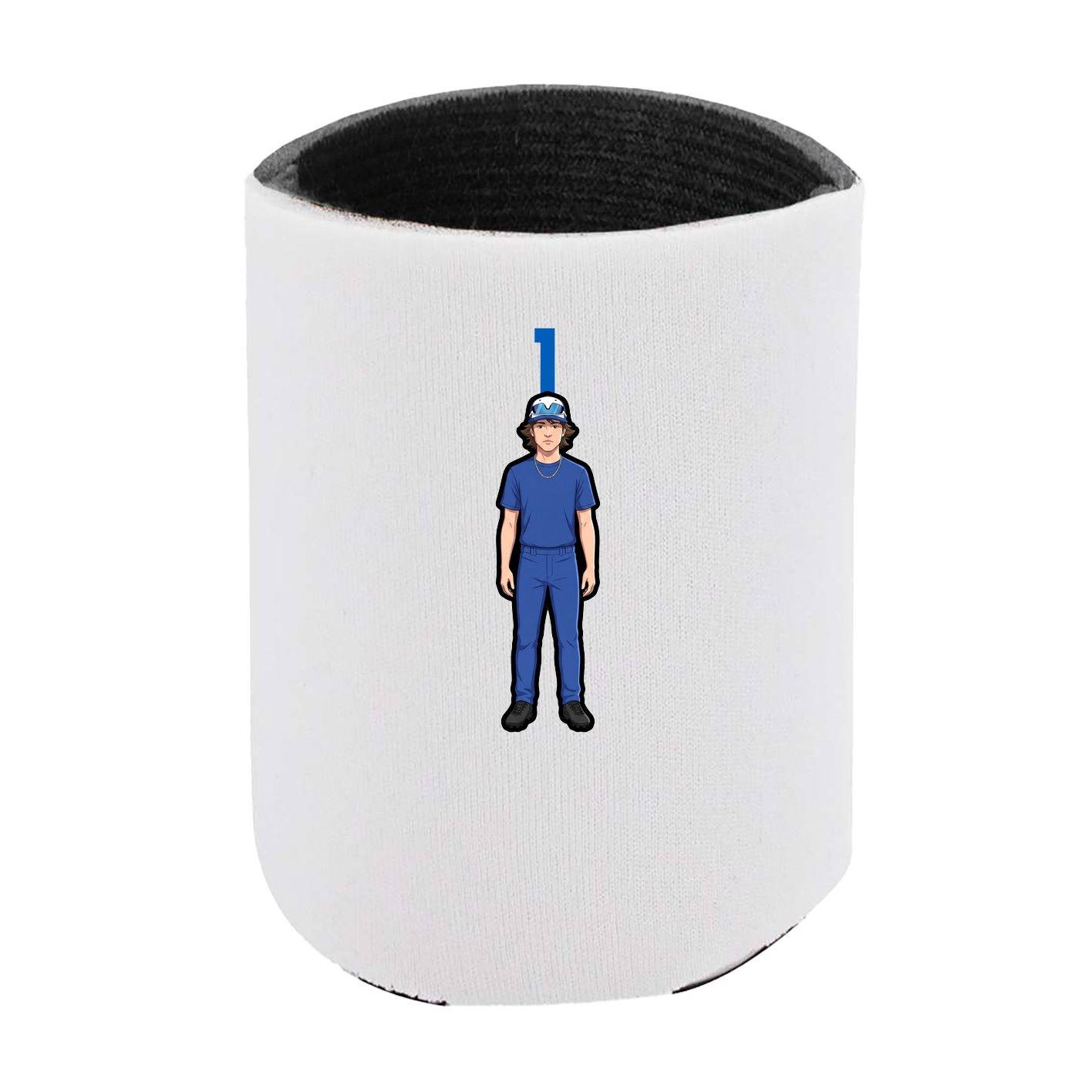 Can Holder — Number Top in White