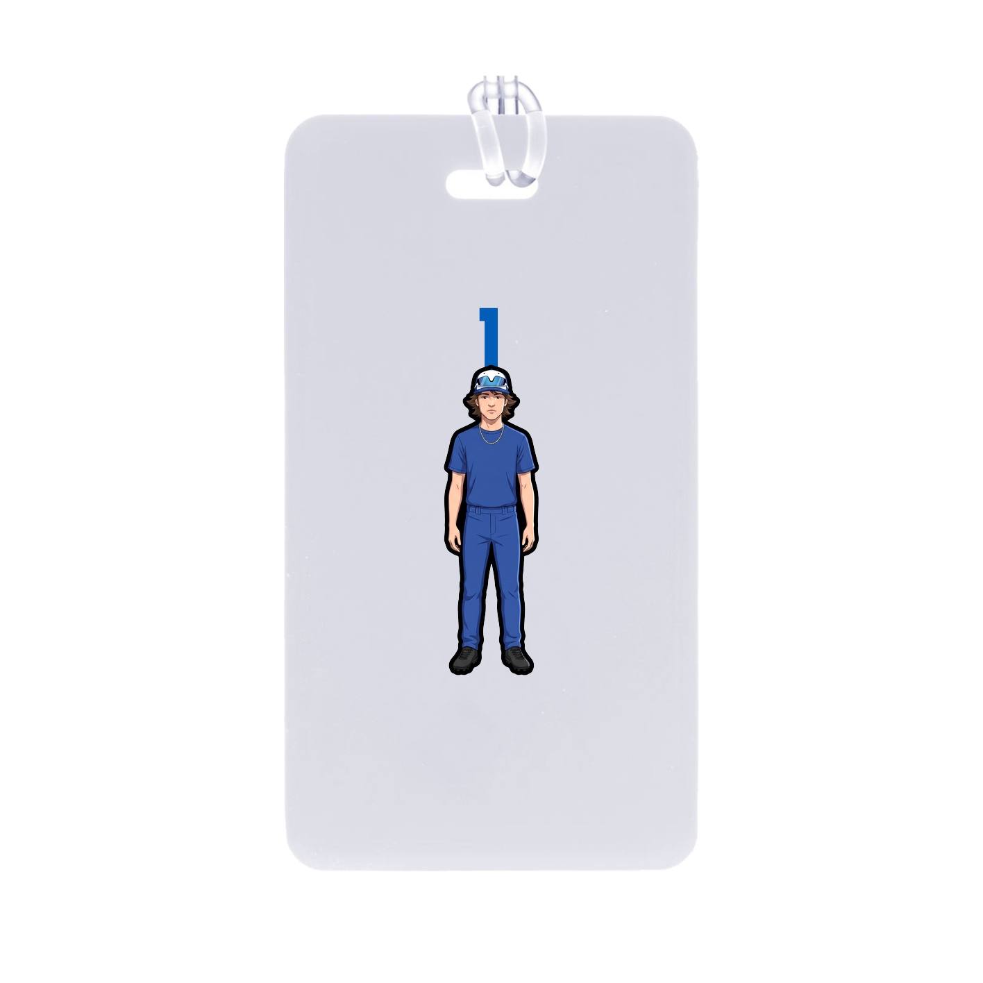 Bag Tag — Number Top in Classic