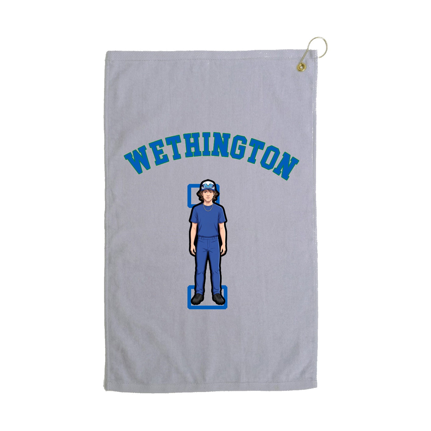 Golf Towel — Shirsey Arch in Grey