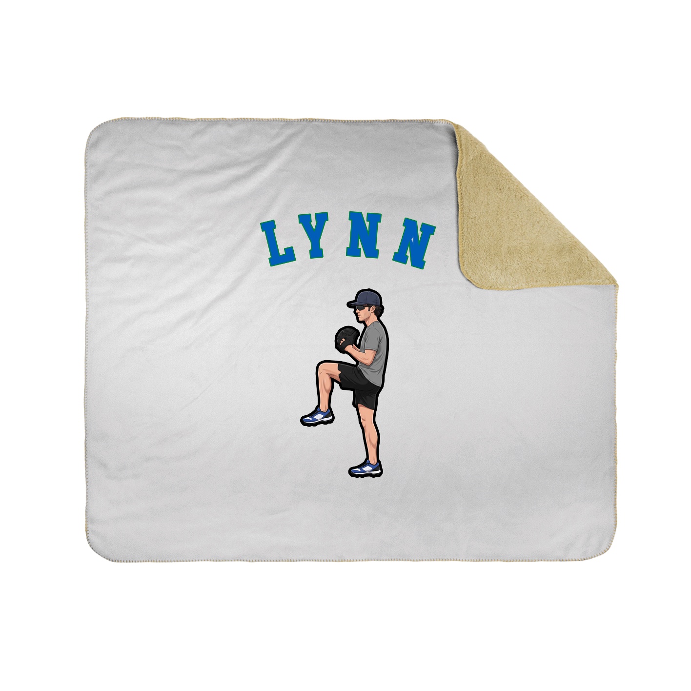 Throw Blanket — Shirsey Arch in White