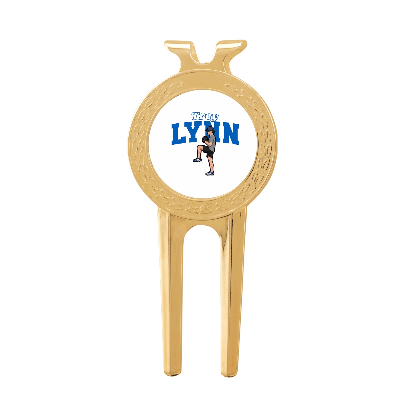 Divot Tool with Ball Marker — Name Arch in Classic